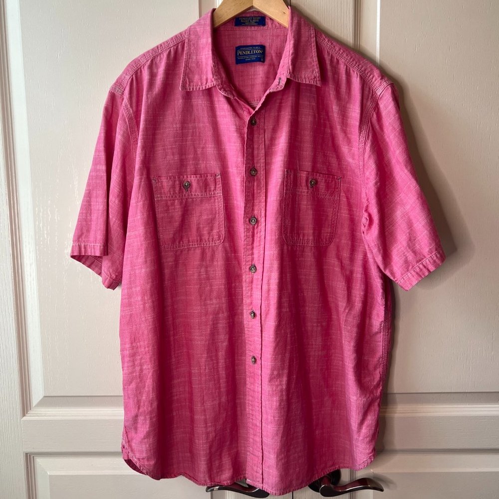 Pendelton Mens Berkeley Shirt Red XL